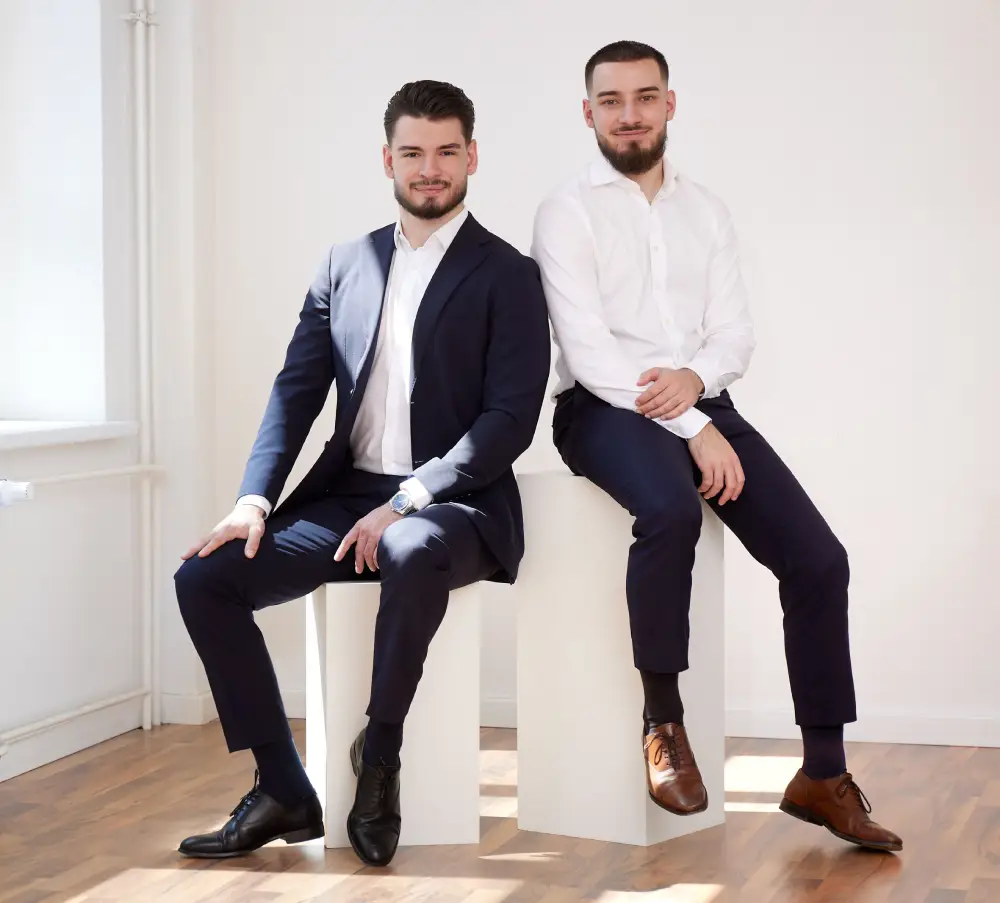 Das TJ Labs Team - Julien Tietke und Denis Jurkovsek